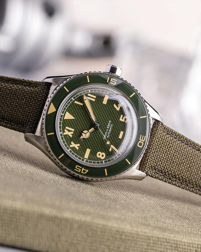 Basecamp Cali GREEN - UNDONE Watches